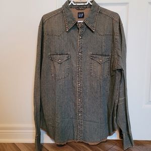 Jeans shirt for man